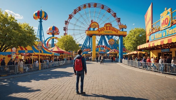 Comment voyager en solo au parc d'attraction Walibi en Rhône Alpes ?