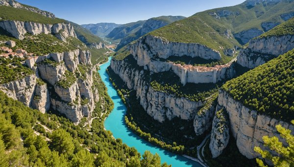 Castellane porte des Gorges du Verdon